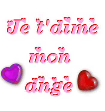 je t'aime mon ange
