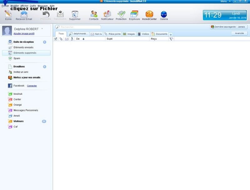 TÉLÉCHARGER NOTIFICATEUR INCREDIMAIL NOTIFICATEUR INCREDIMAIL